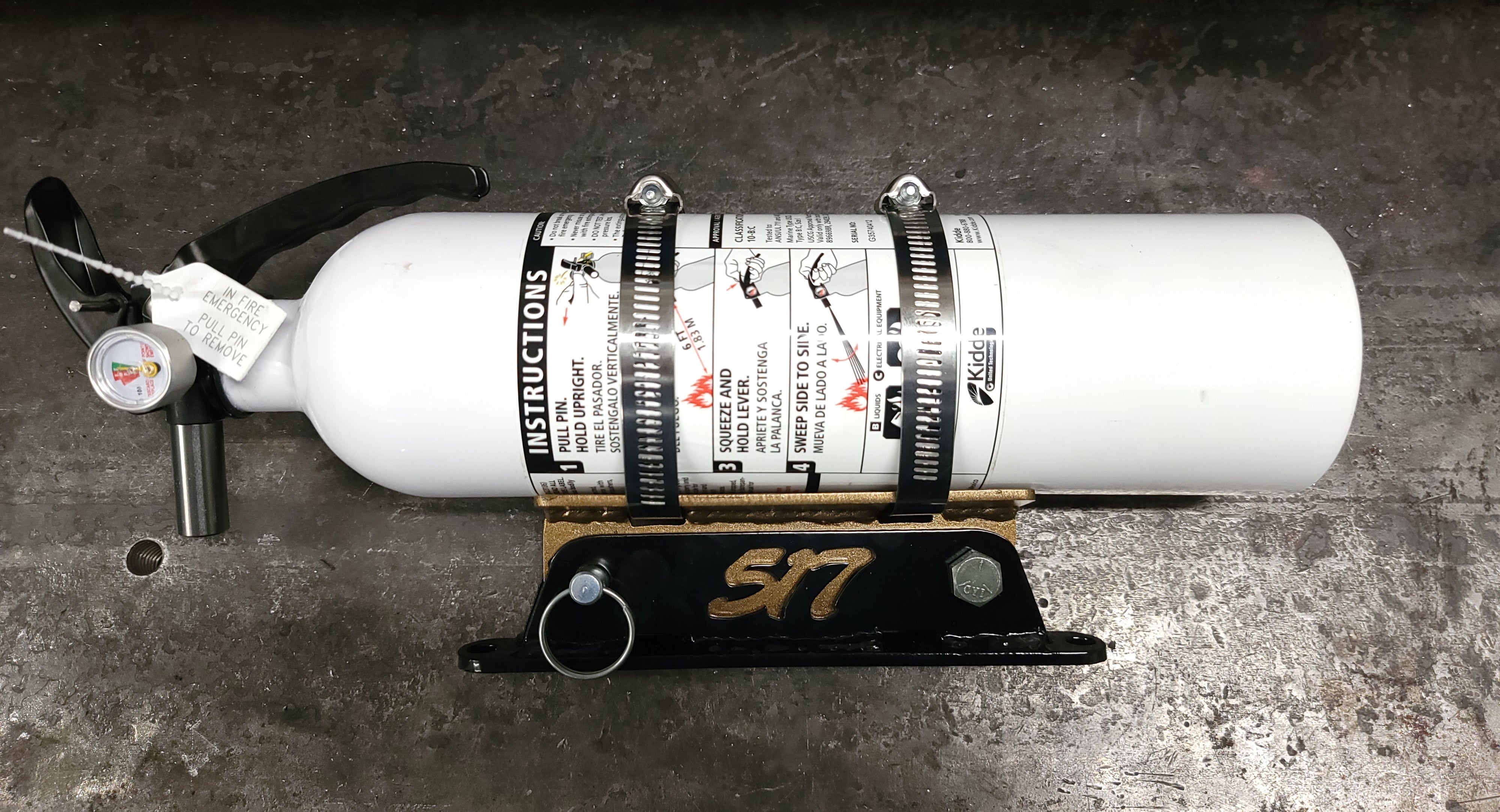 Fireblitz 消火器 AB-600 600ml 600g Dry Powder / 600ml Water-Based Fire Extinguisher Spray
