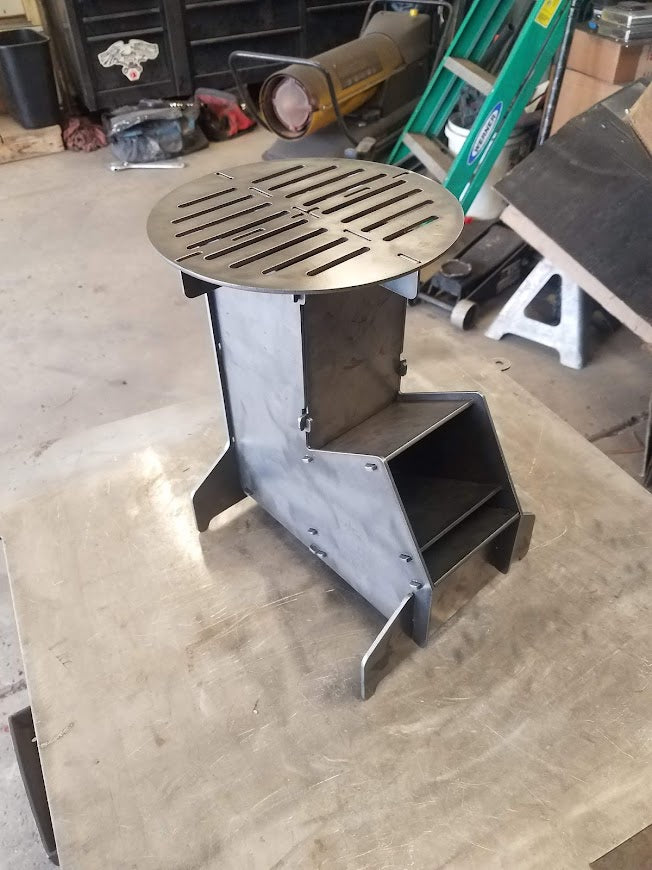 Knock-Down Rocket Stove